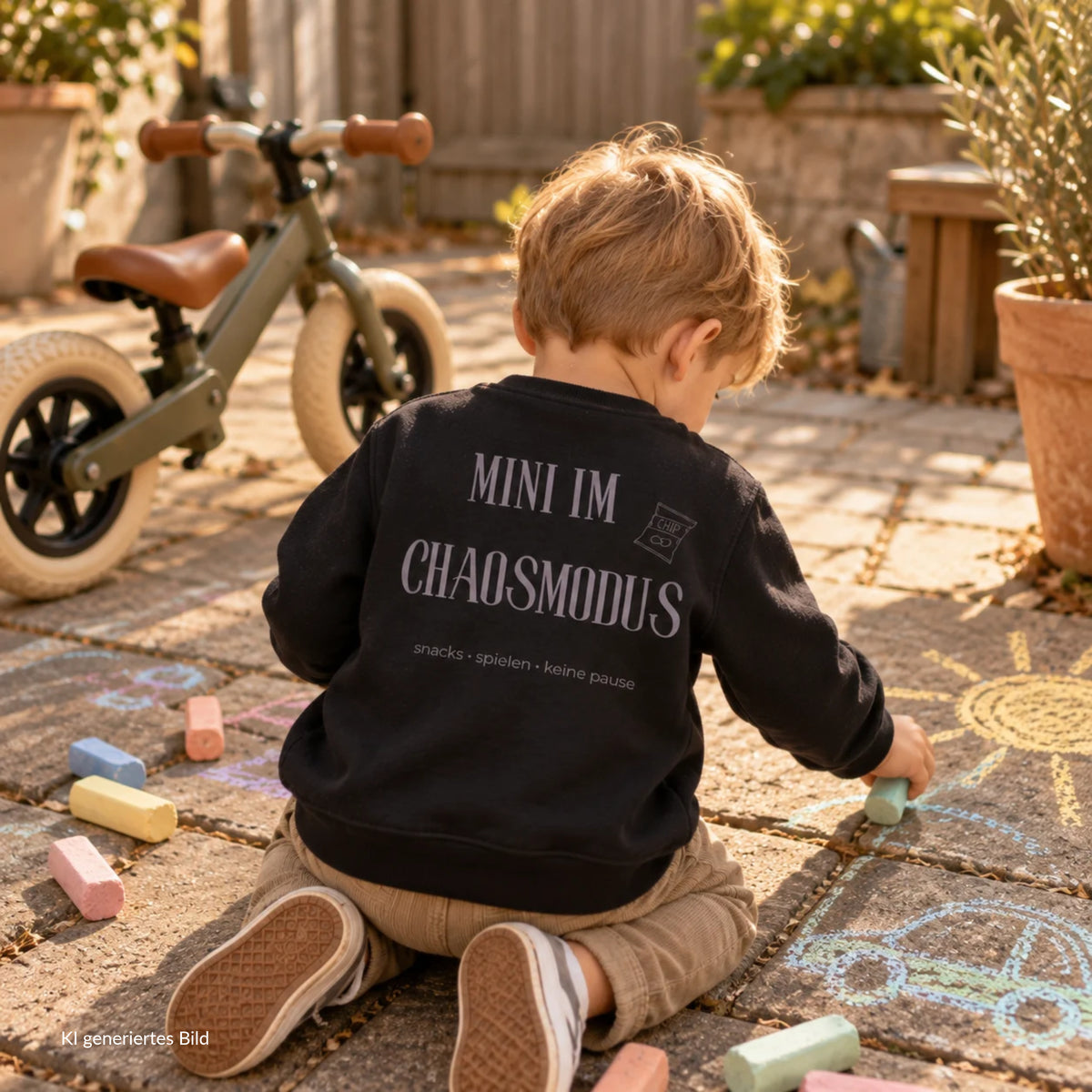Mini im Chaosmodus Pullover für Kids
