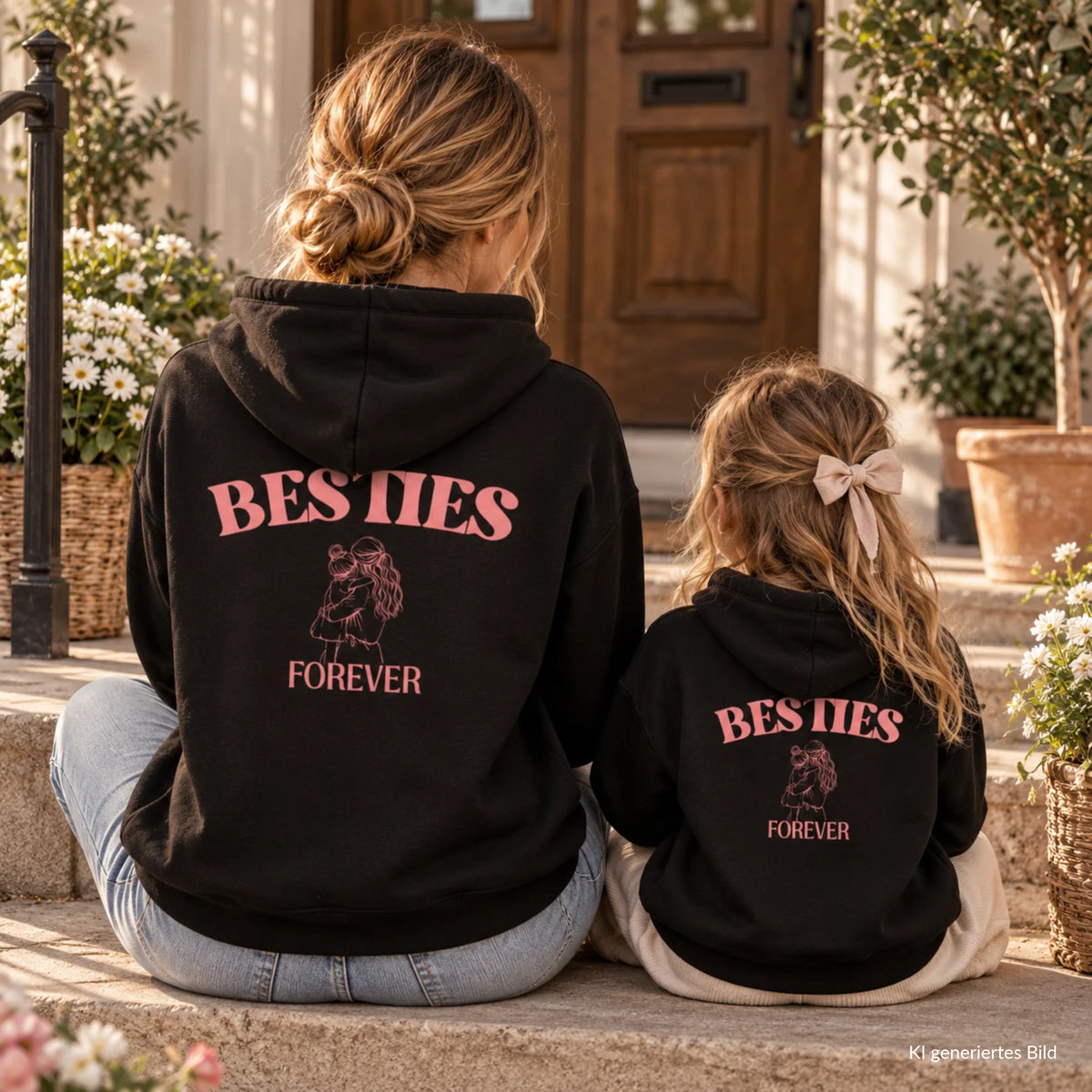 Besties Forever Hoodie für Mamas